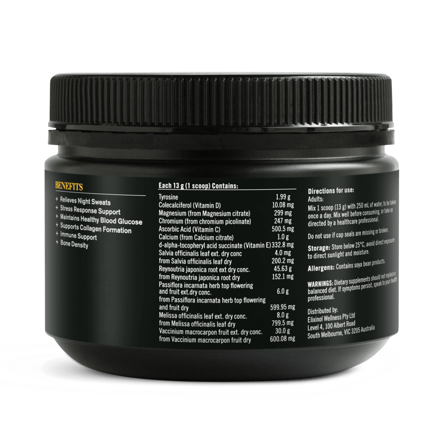 Menopause+ Supplement Powders The Healthy Chef 