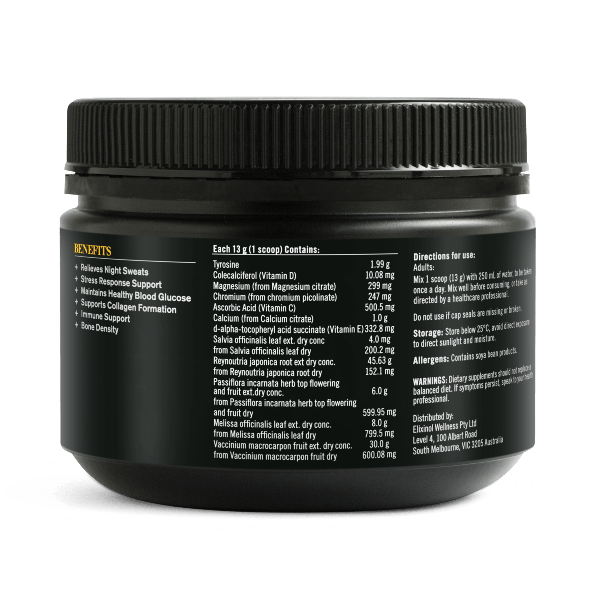 Menopause+ Supplement Powders The Healthy Chef 