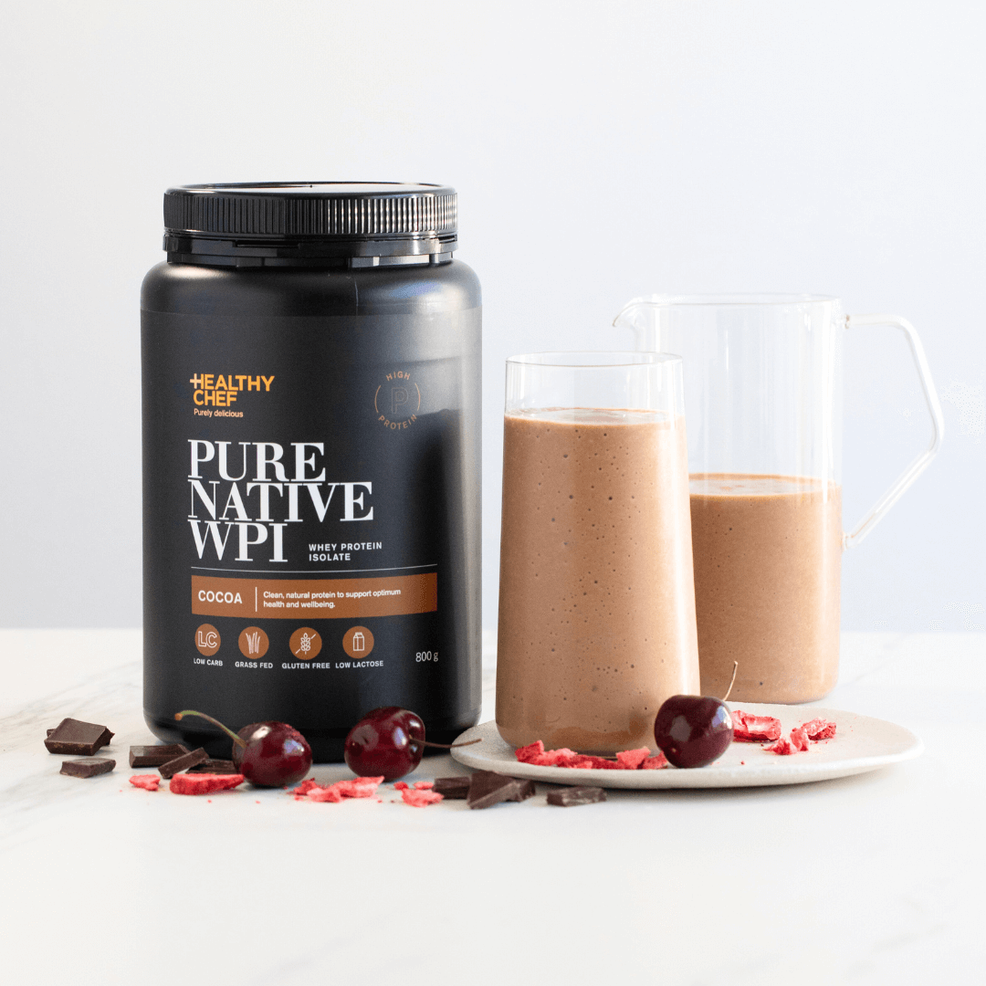 Whey Protein Isolate Cocoa Supplement Powders The Healthy Chef 
