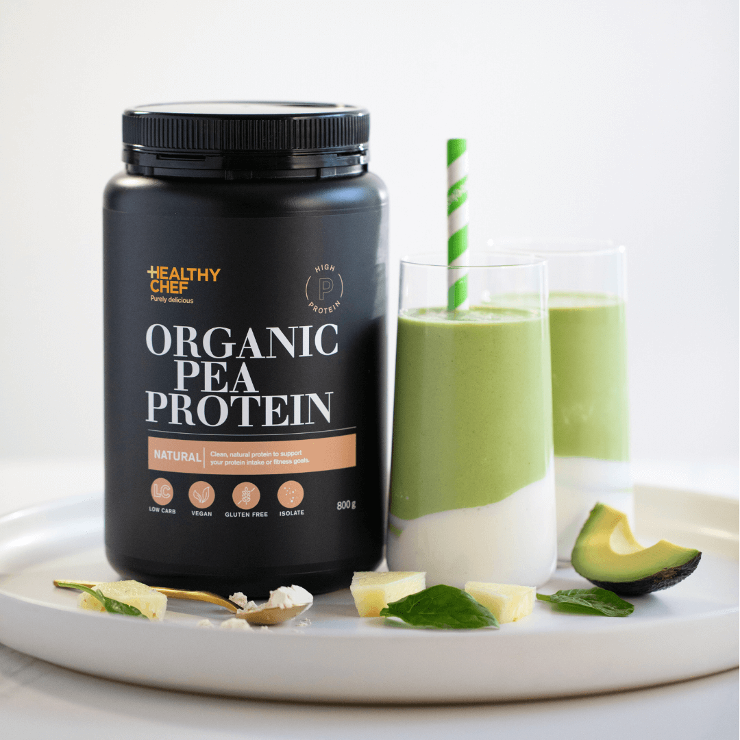 Organic Pea Protein Natural Supplement Powders The Healthy Chef 