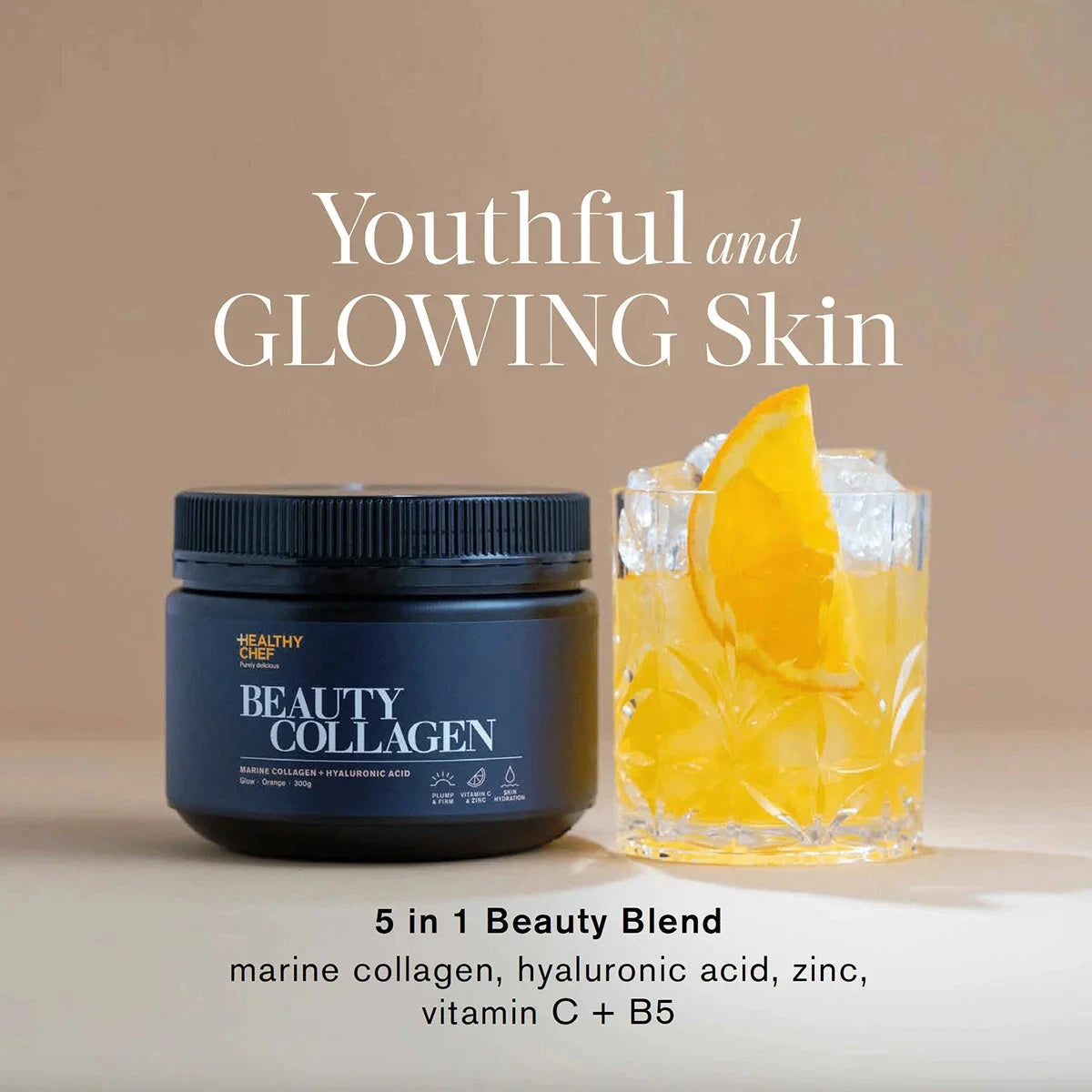 Beauty Collagen - 300g Supplement Powders The Healthy Chef 