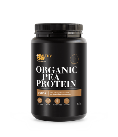 Organic Pea Protein Cocoa Supplement Powders The Healthy Chef 