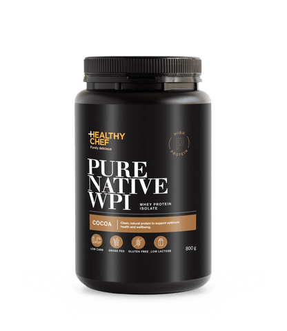 Whey Protein Isolate Cocoa Supplement Powders The Healthy Chef 