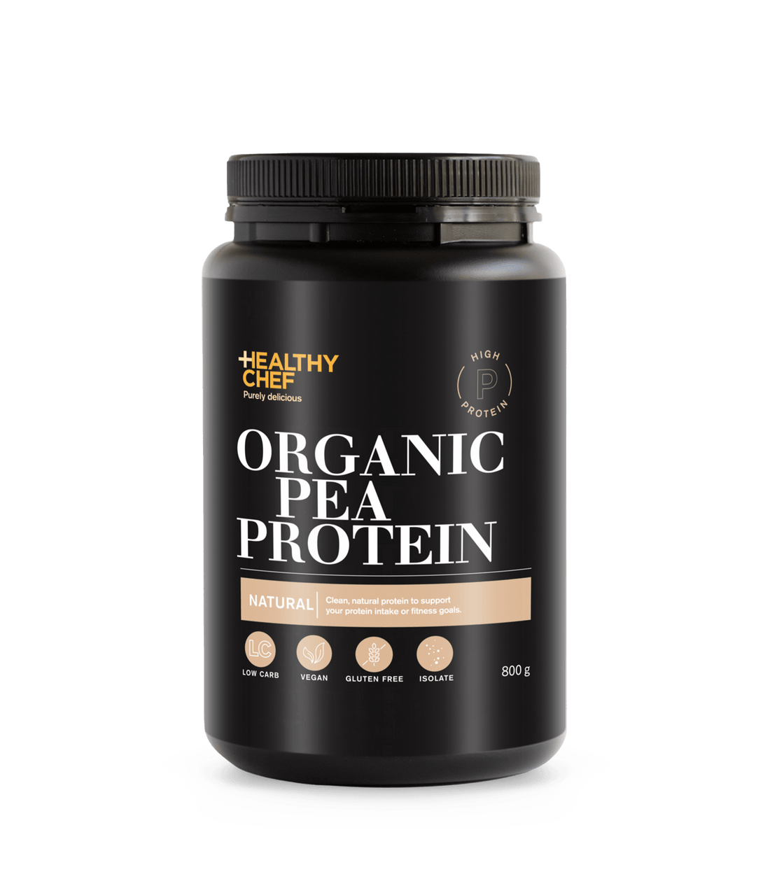 Organic Pea Protein Natural Supplement Powders The Healthy Chef 