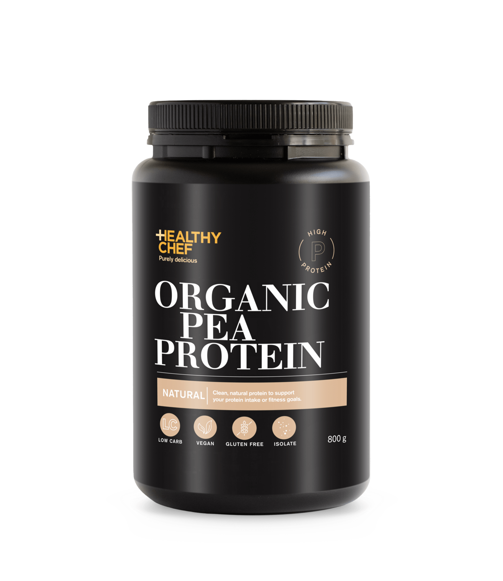 Organic Pea Protein Natural Supplement Powders The Healthy Chef 