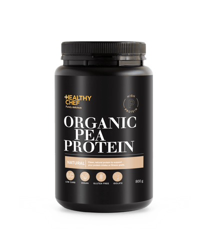 Organic Pea Protein Natural Supplement Powders The Healthy Chef 
