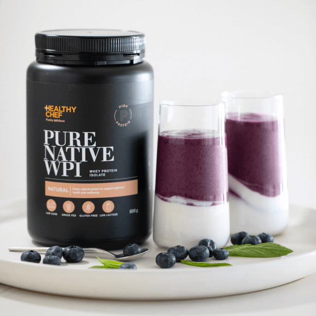 Whey Protein Isolate Natural Supplement Powders The Healthy Chef 