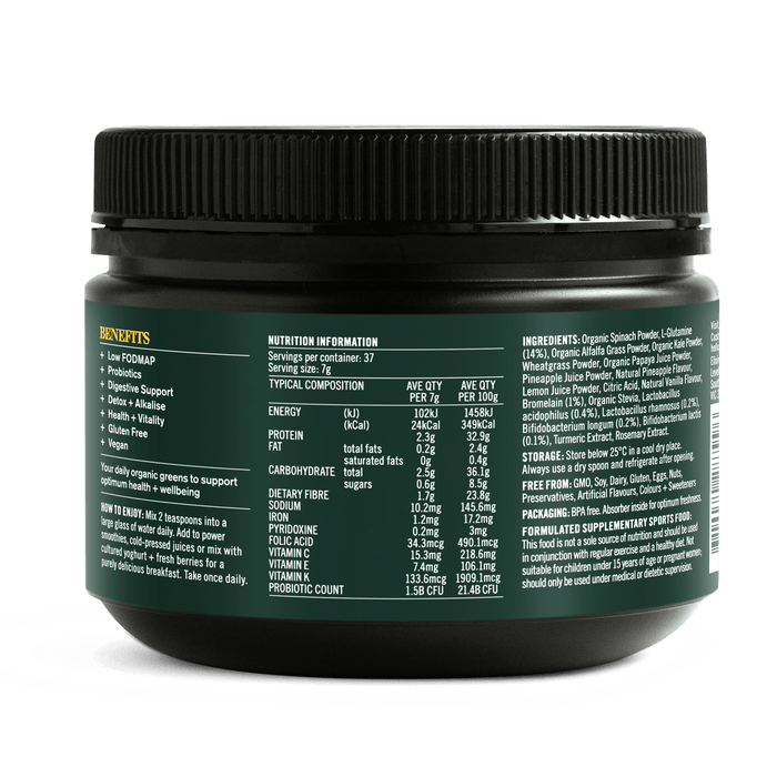 Everyday Greens Supplement Powders The Healthy Chef 