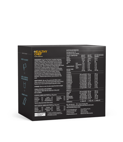 Body Shaping Shake Vanilla Supplement Powders The Healthy Chef 