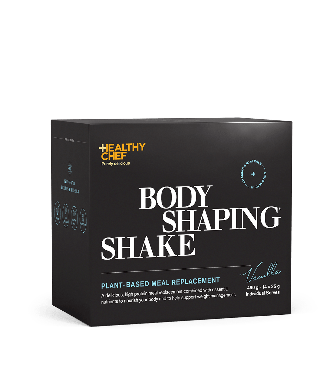 Body Shaping Shake Vanilla Supplement Powders The Healthy Chef 