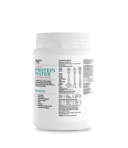 Protein Water - Glow Up The Healthy Chef 