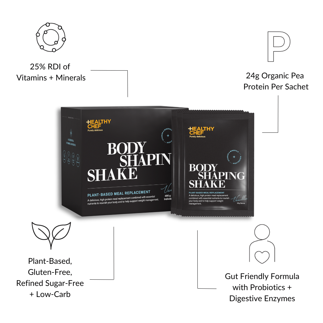 Body Shaping Shake Vanilla Supplement Powders The Healthy Chef 