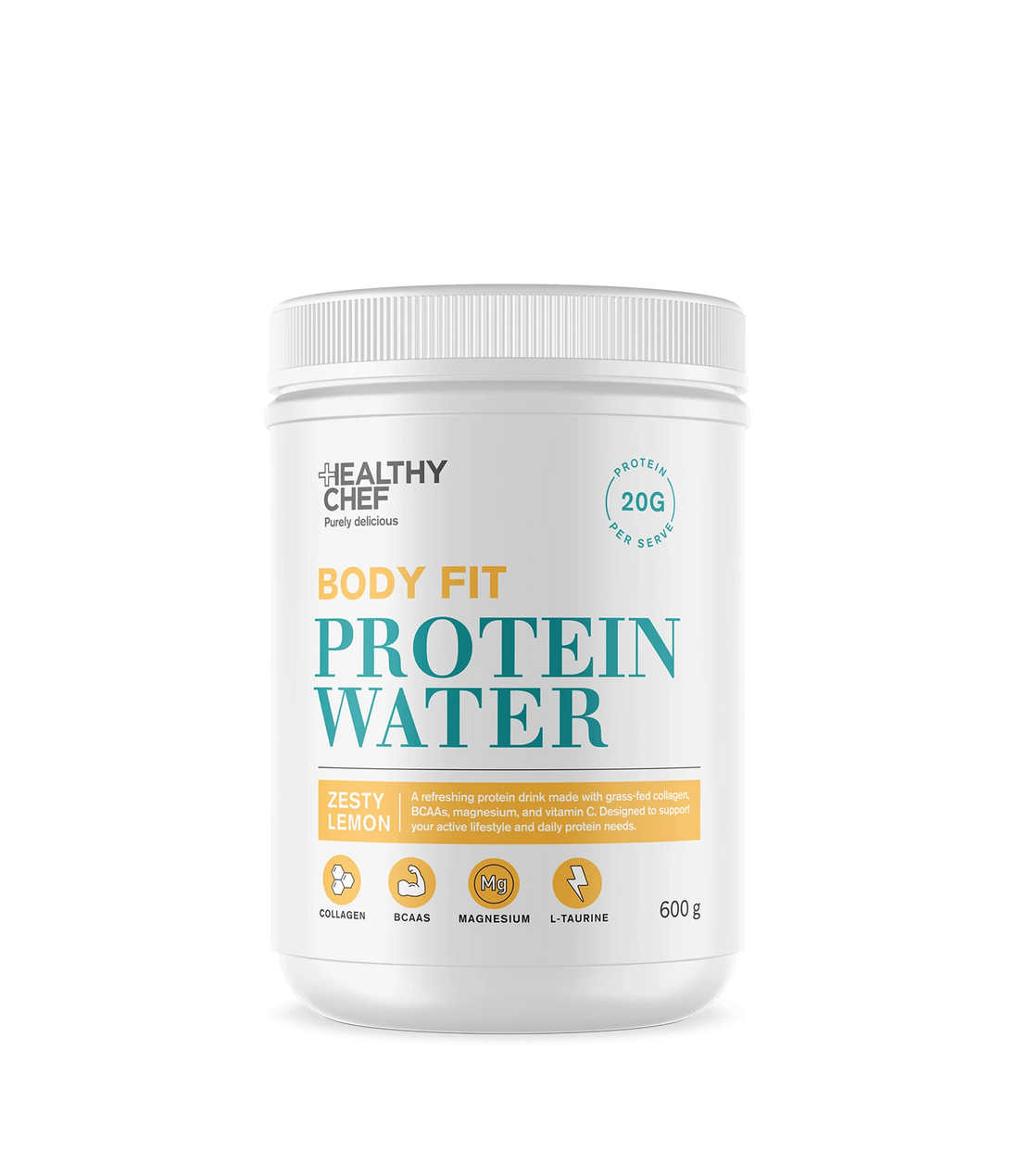Body Fit Protein Water - 600g Protein The Healthy Chef 