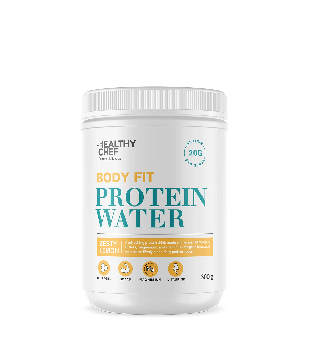 Body Fit Protein Water - 600g Protein The Healthy Chef 