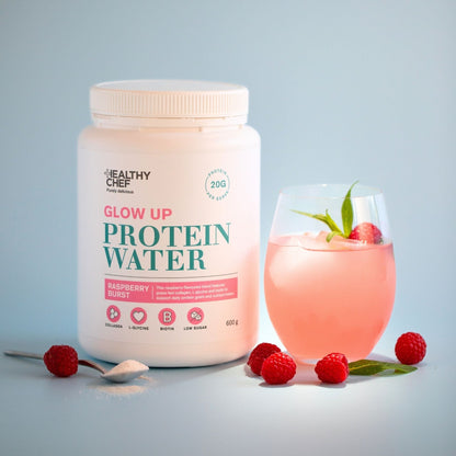 Protein Water - Glow Up The Healthy Chef 