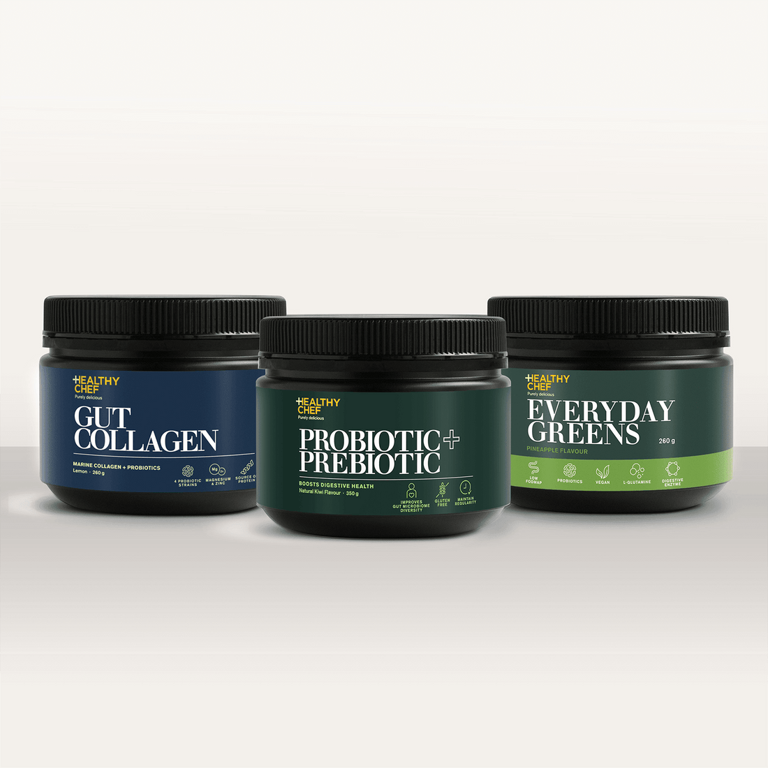 Gut Health Bundle Supplement Powders The Healthy Chef 