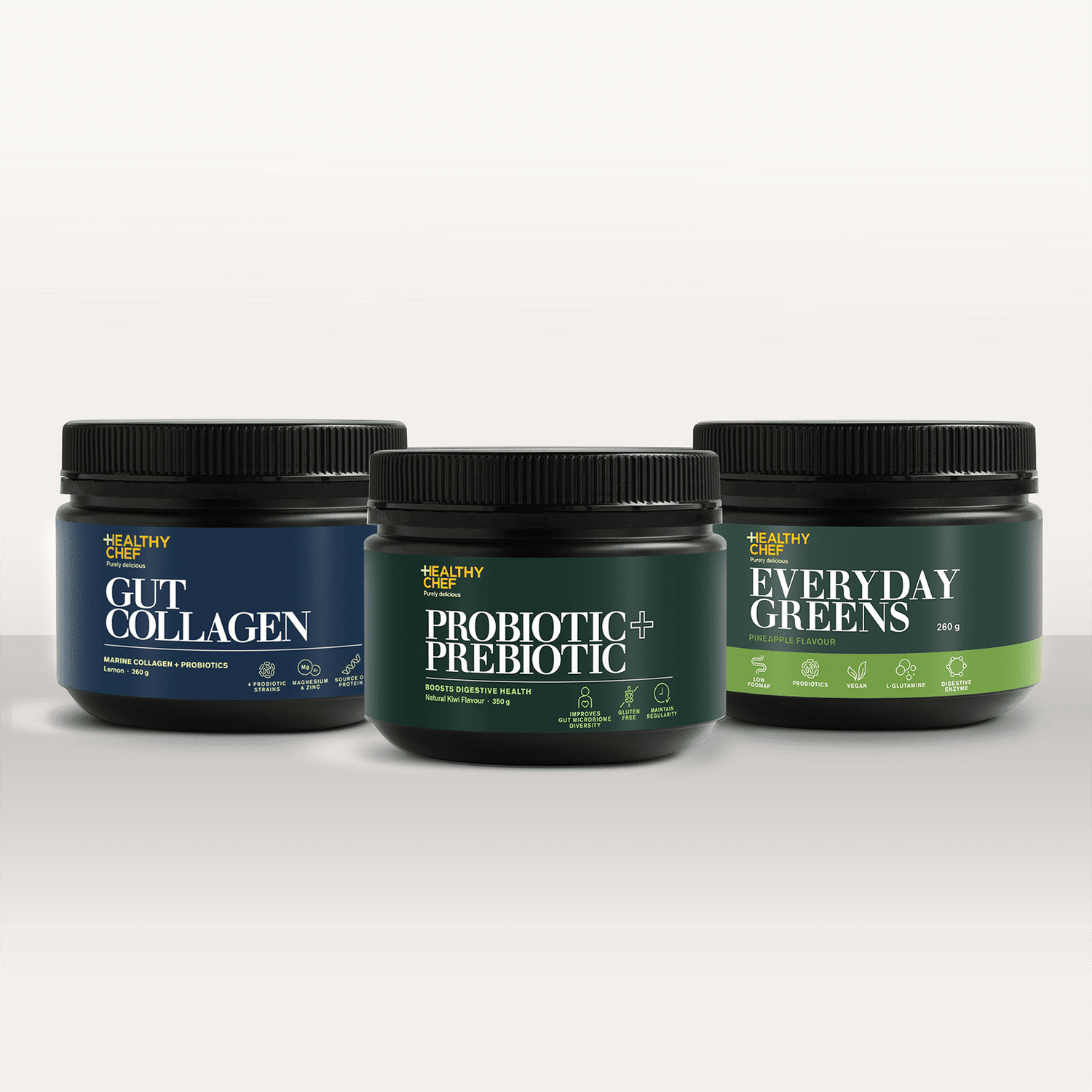 Gut Health Bundle Supplement Powders The Healthy Chef 