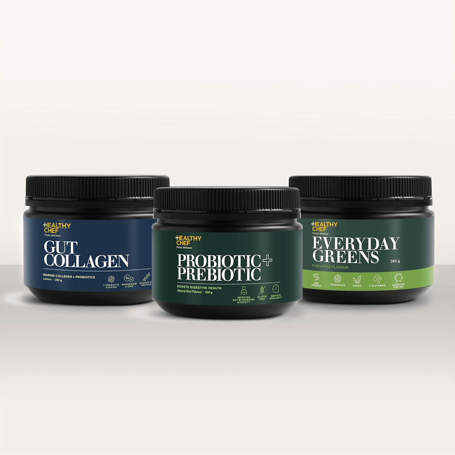 Gut Health Bundle Supplement Powders The Healthy Chef 