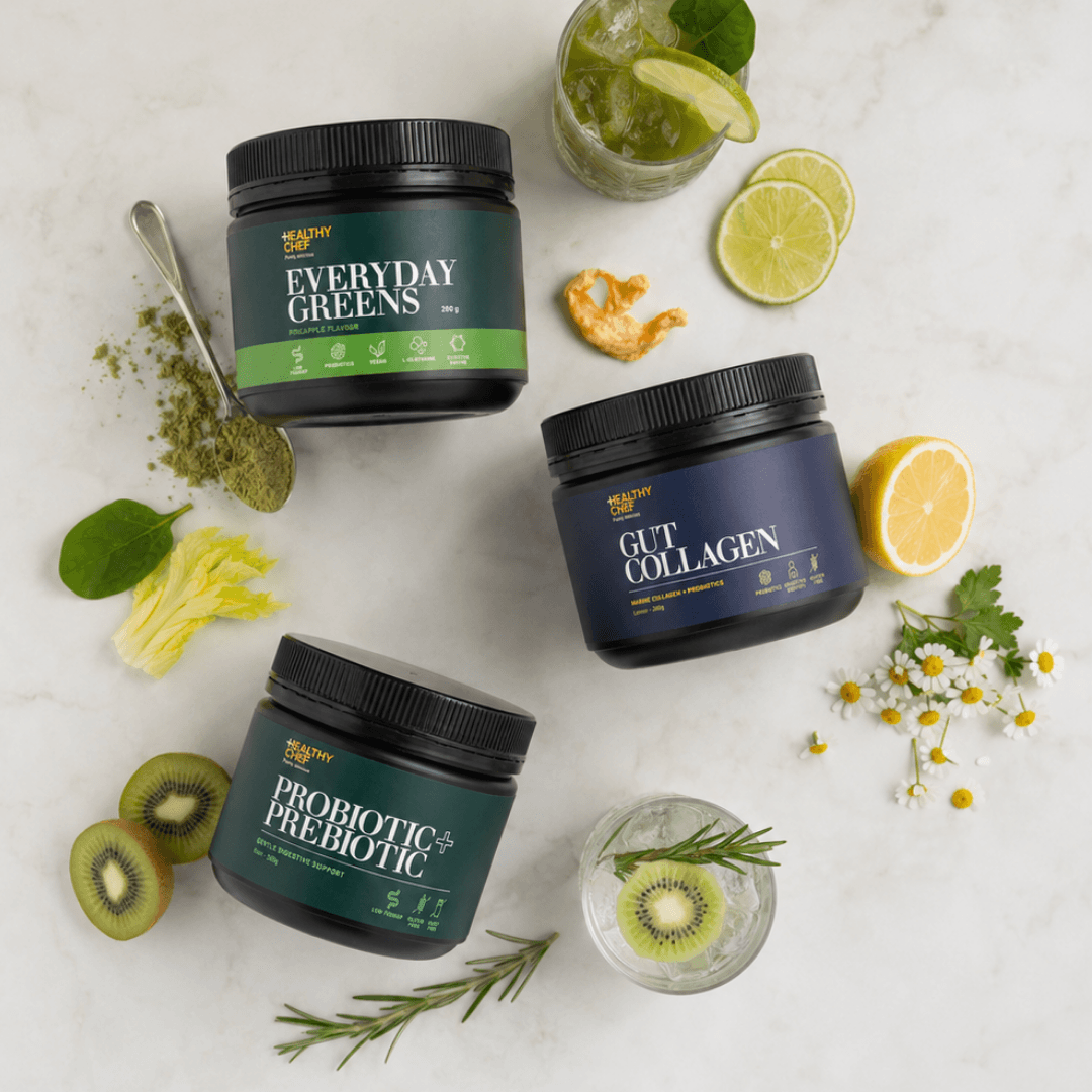 Gut Health Bundle Supplement Powders The Healthy Chef 