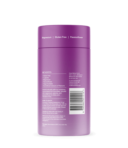 Just Relax Hot Chocolate - 200g Functional Drinks &amp; Broths The Healthy Chef 