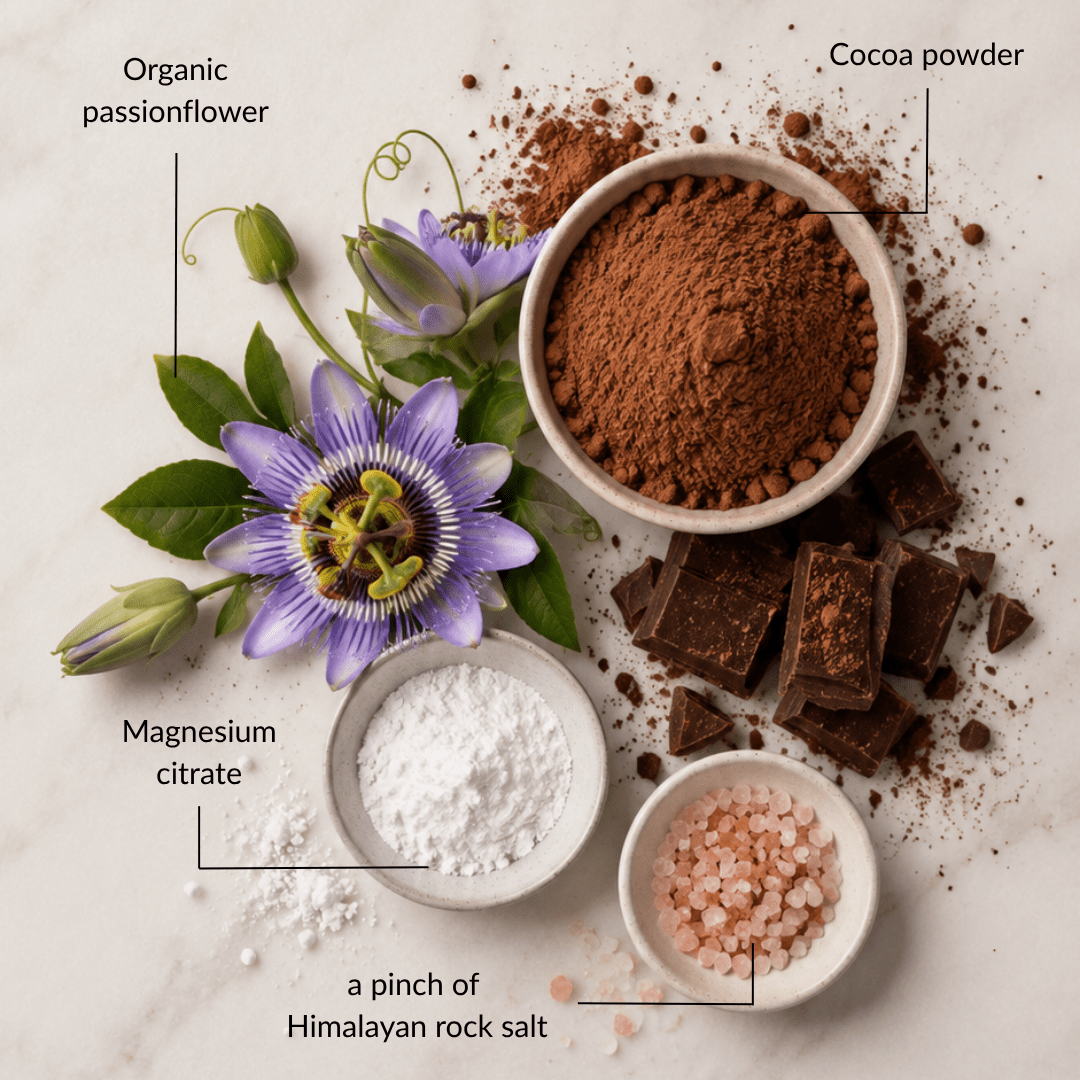 Just Relax Hot Chocolate - 200g Functional Drinks &amp; Broths The Healthy Chef 