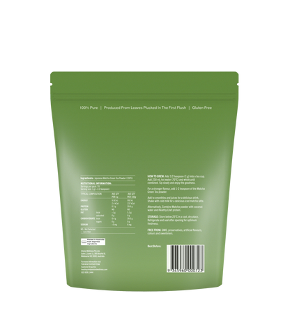 Matcha Tea - 70g Functional Drinks &amp; Broths The Healthy Chef 