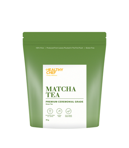 Matcha Tea - 70g Functional Drinks &amp; Broths The Healthy Chef 