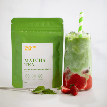 Matcha Tea - 70g Functional Drinks &amp; Broths The Healthy Chef 