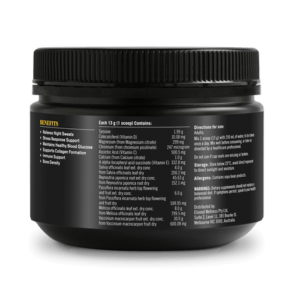 Menopause+ - 390g Supplement Powders The Healthy Chef 