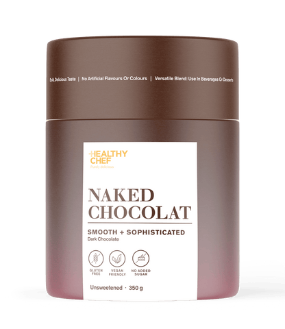 Naked Chocolat Dark - 350g Functional Drinks &amp; Broths The Healthy Chef 