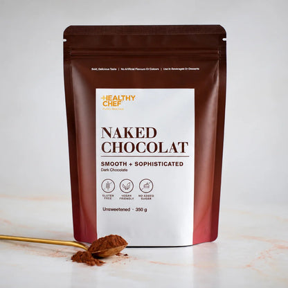 Naked Chocolat Dark - 350g Functional Drinks &amp; Broths The Healthy Chef 