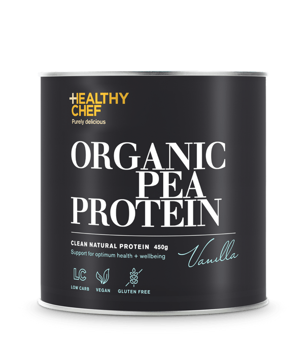 Organic Pea Protein Vanilla Protein The Healthy Chef 