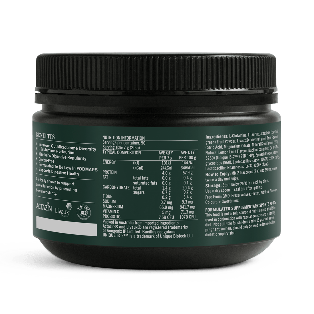 Probiotic + Prebiotic Supplement Powders The Healthy Chef 