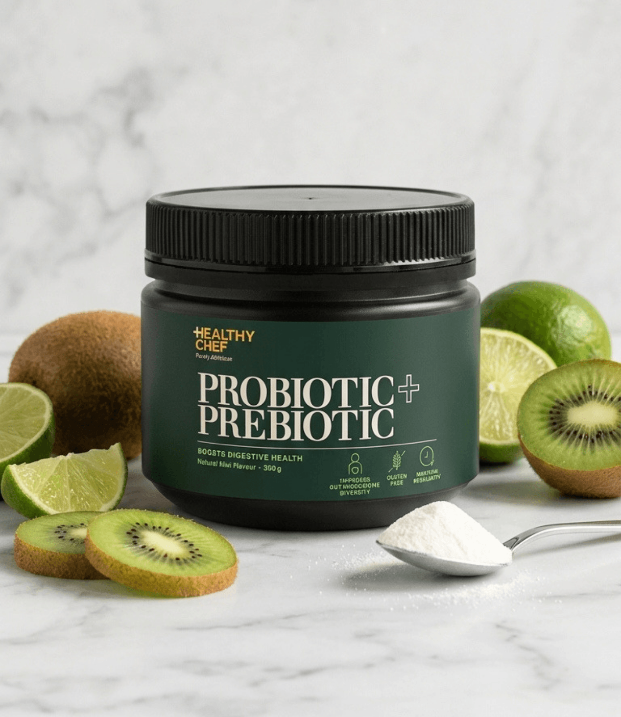Probiotic Plus Prebiotic - 350g Supplement Powders The Healthy Chef 
