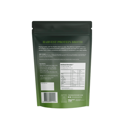 Harvest Protein Broth - 252g Functional Drinks &amp; Broths The Healthy Chef 