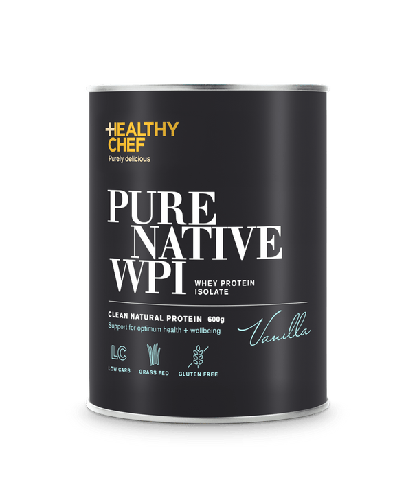 Pure Native WPI Vanilla Protein The Healthy Chef 