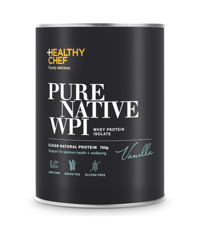 Pure Native WPI Vanilla Protein The Healthy Chef 