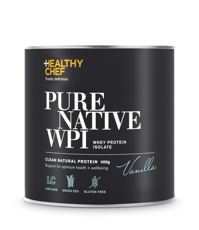 Pure Native WPI Vanilla Protein The Healthy Chef 