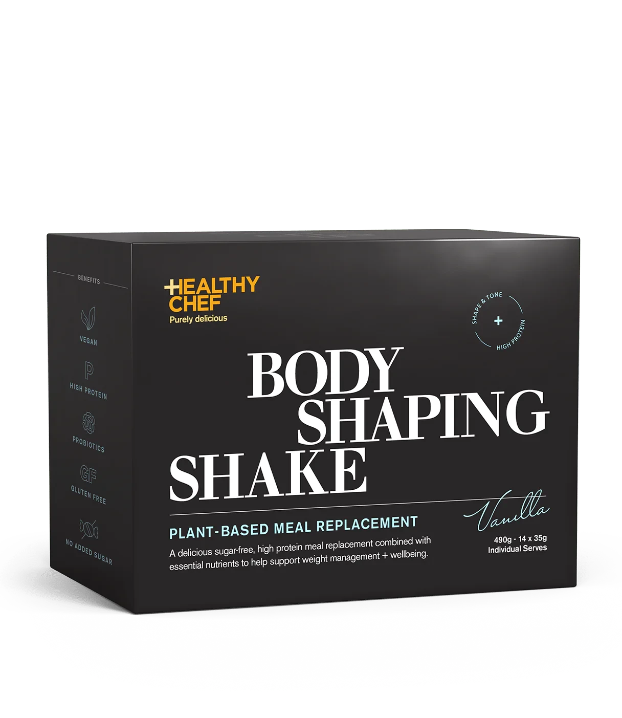 Body Shaping Shake Vanilla Supplement Powders The Healthy Chef 