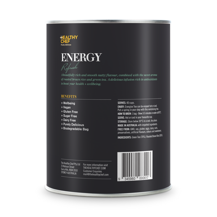 Energy Tea loose leaf blends The Healthy Chef 