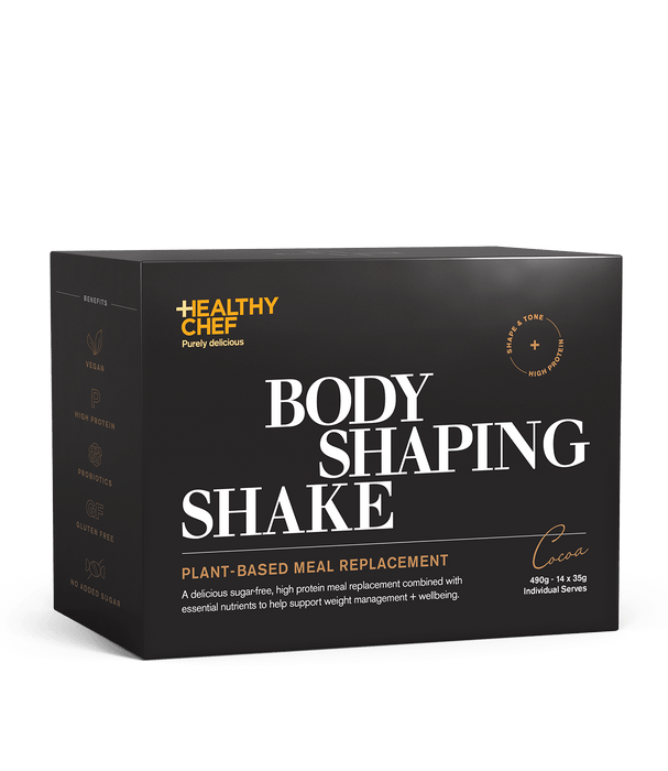 Body Shaping Shake Cocoa Protein The Healthy Chef 